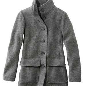L.L. Bean Boiled Wool Coat